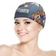 thumbnail image 5 of Anatomía según Grey Gorro de Natación de Licra, Gorro de Baño de Tela Cómoda, Gorro Elástico Antideslizante para Hombres, Mujeres y Niños, 5 of 6