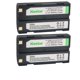 thumbnail image 1 of Batería Kastar D‑Li1 Pack de 2 unidades 7,4 V 2600 mAh, 1 of 4
