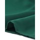 thumbnail image 5 of Agnes Orinda Blusa de Chifón para Mujer Tallas Grandes Cuello Dividido Dobladillo Alto Bajo Mangas 3/4 2024 1X Verde, 5 of 6