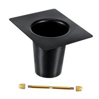 Magideal - Accesorios De Instalación Del Adaptador De Canalón De Cadena De Lluvia, Fácil Instalación Con Pernos, Pernos De Salida De Bajante, Desviador De Agua, Aluminio