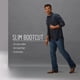 thumbnail image 5 of Botas Jean Para Hombre Estilo Retro Ajustadas Corte Layton 36 De Ancho X 32 De Largo, 5 of 5