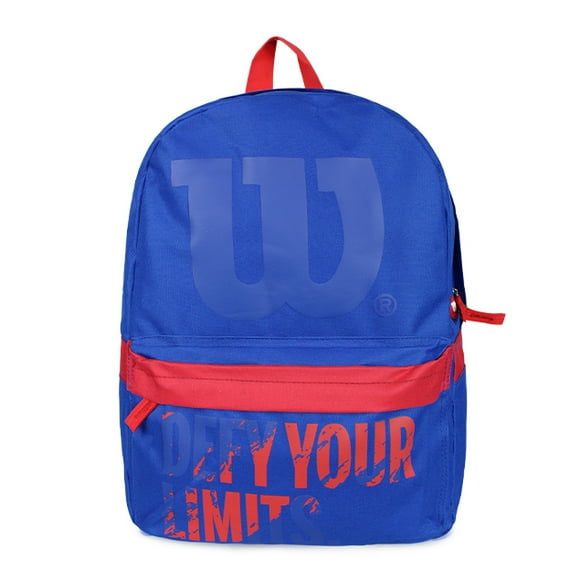 Mochila Defy Azul con rojo