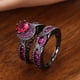 thumbnail image 1 of Stunning Jewelry Womens Stone Round Engagement Wedding Rings - Perfect for Best Friend, Christmas, St. Patrick's Day, and More!, 1 of 5