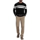 thumbnail image 2 of INSPIRE CHIC Suéter de Punto para Hombre Cuello Redondo Jersey Casual a Rayas XL Negro, 2 of 5