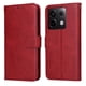 thumbnail image 1 of Funda Billetera para Xiaomi Redmi Note 13 Pro 5G con Porta Tarjetas y Soporte Ajustable Rojo, 1 of 5