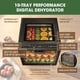 thumbnail image 2 of Deshidratador de alimentos Excalibur Performance Series, 10 bandejas, negro, 2 of 8