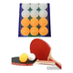 thumbnail image 3 of Set Juego Dos Paletas Raquetas Ping Pong + 3 Pelotas Clase B, 3 of 3