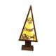 thumbnail image 2 of Adorno De Mesa De árbol De Navidad De Madera, Luz De Ambiente Para Sala De Estudio, Dormitorio, Papá Noel, 2 of 3