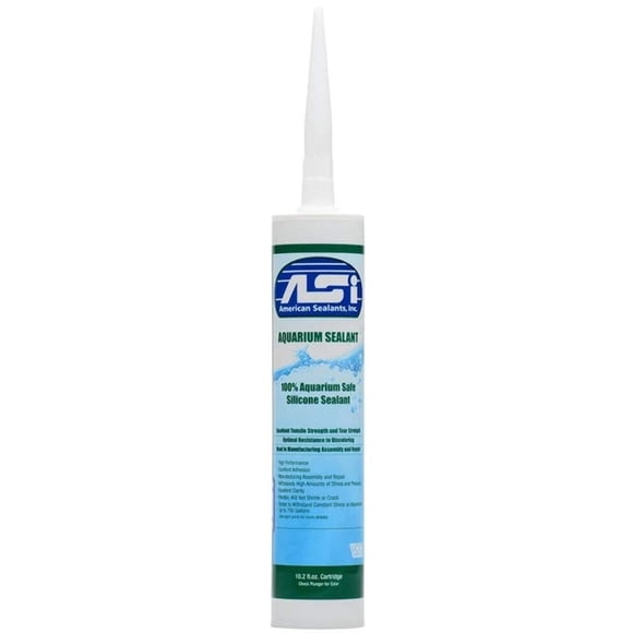 Sellador de silicona para acuarios Gordon Glass Co., cartucho de 300 ml