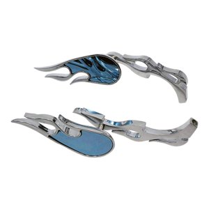 Ioensy - Espejos Retrovisores Genéricos Para Motocicleta, Espejos Retrovisores Ajustables De Visión Amplia Para Motocicleta