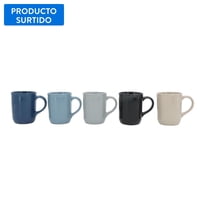 Tazón Stripe 1 Pieza Gres, Color Surtido 1 Un  Mainstays