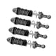 thumbnail image 1 of 4 Piezas 1:12 Amortiguador De Amortiguador Delantero Y Trasero De Metal Para Modelo RC Car Titanium, 1 of 5