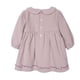 thumbnail image 2 of Vestido Bebé Niña Manga Larga Cotelé Bordado Floral Arena, 2 of 3