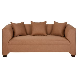 Muebles América - Sofá 3 Cuerpos Metropolitan Tela Mostaza