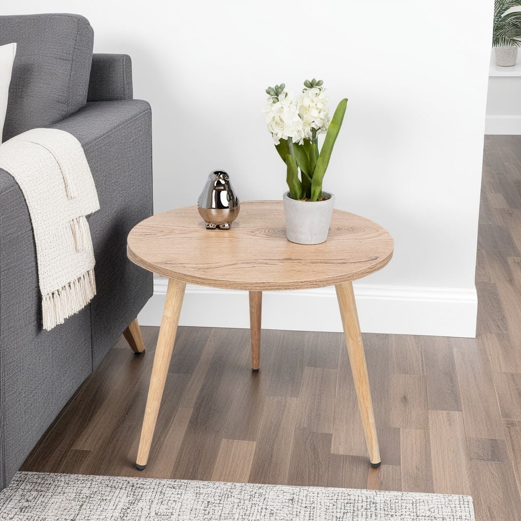 Tuhome - Mesa Lateral Narvik Macadamia 41,5x47,9x47,9 Cm
