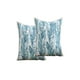 thumbnail image 2 of Set De 2 Fundas De Cojin Hoja Azul, 2 of 3