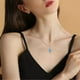 thumbnail image 3 of Collar flor de loto plata 925, 3 of 3