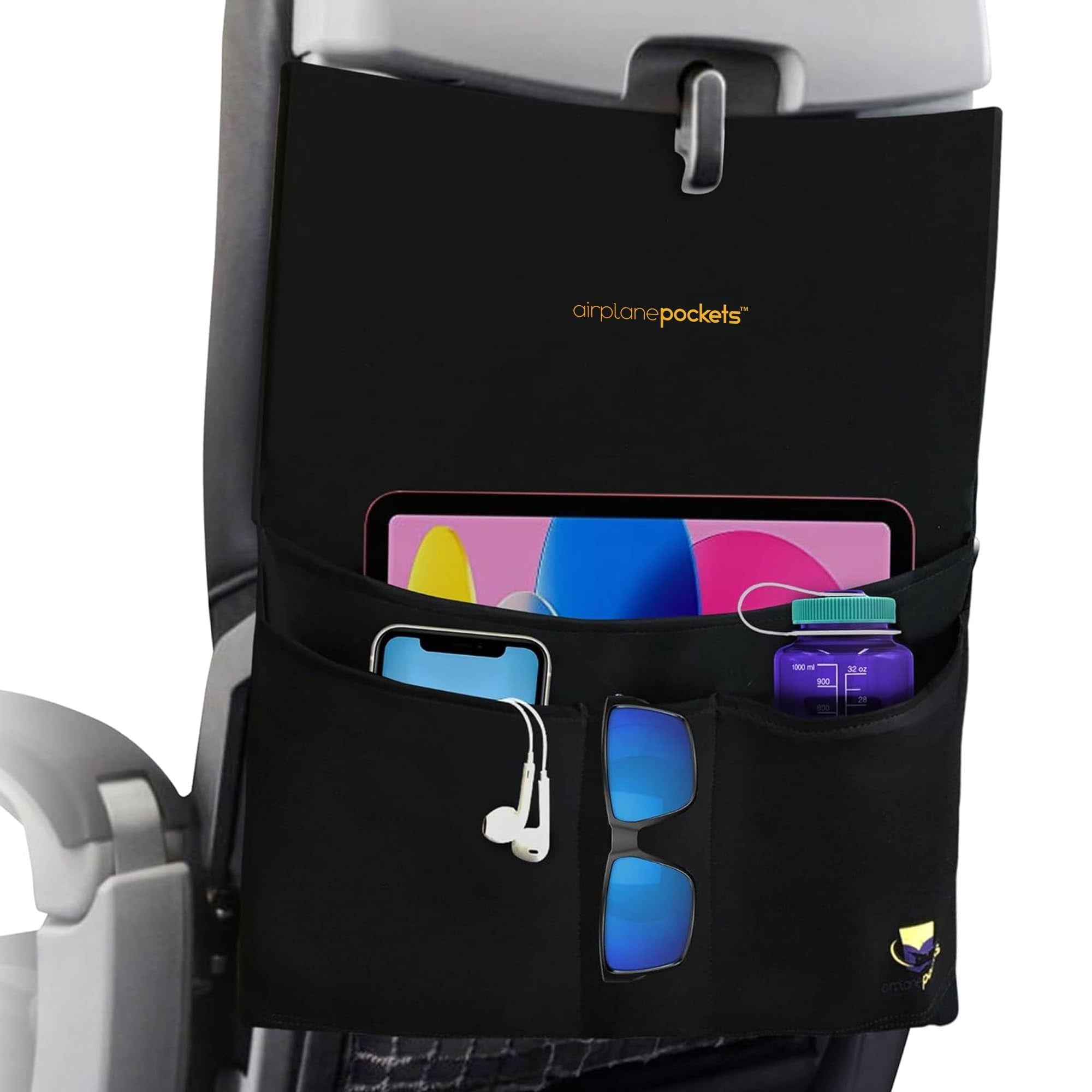 Airplane Pockets - Funda De Mesa Con Forma De Bandeja Bolsillos Para Aviones Artículos Esenciales Para Viajar