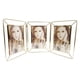 thumbnail image 1 of Porta Retrato Decorativo Hamburgo Gold Triple, 1 of 3