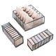 thumbnail image 1 of Organizador de ropa interior, juego de 3, plegable, con divisor de cajón y organizador de almacenamiento., 1 of 7