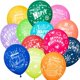 thumbnail image 1 of Globos de cumpleaños TAIHEBB, 52 globos de látex coloridos de 30 cm para niños, 1 of 9