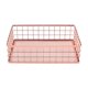 thumbnail image 5 of Cesta De Almacenamiento De Escritorio Portátil Para Despensa, Gabinetes, Ba?o, Granja, Oro Rosa, 5 of 5