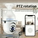 thumbnail image 2 of 1080P HD Wireless Wifi Security Camera - 360° Rotatable, Color Night Vision, Perfect Gift for Birthdays, Easter, Presidents Day, Boys & Girlfriends!, 2 of 2