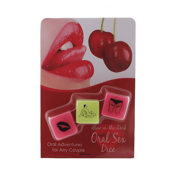 Dados Eróticos Para Pareja – Set De 2 Dados De Juego Sexual Y Oral (Púrpura Y Rosa) 1.8 Cm, Plástico No Tóxico