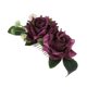 thumbnail image 1 of Unique Bargains 1 Pc Peinados de Mujer Flores Simuladas Clips de Pelo Peine para Fiestas Púrpura Tela de Poliéster Hierro, 1 of 4