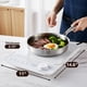 thumbnail image 4 of Placa de Inducción Elite Gourmet EIND57W SlimStore™ Blanca, 4 of 9