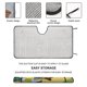 thumbnail image 2 of Timothy va a la Escuela Parasol para Parabrisas Delantero Protector Plegable, Visera Solar para Auto Bloquea Rayos UV Mantiene tu Vehículo Fresco140cm*76cm, 2 of 6