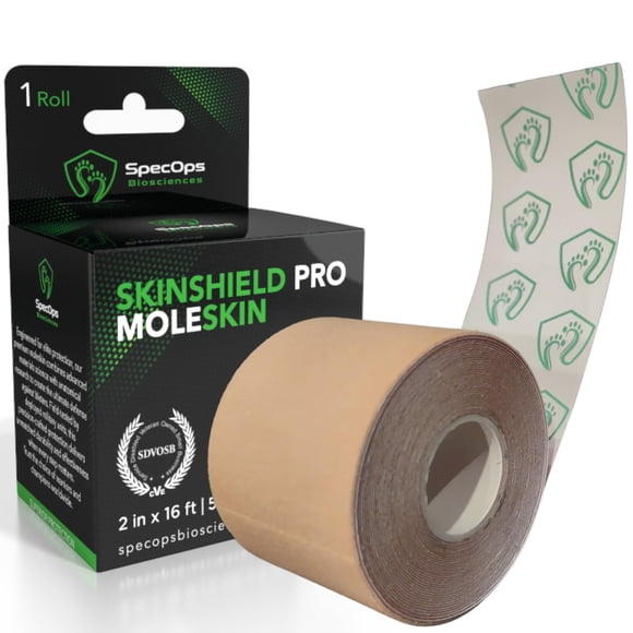 Cinta Moleskin para prevenir ampollas atléticas | SpecOps Biosciences
