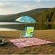 thumbnail image 3 of Silla Plegable Camping Animales Niños Con Sombrilla Verde, 3 of 3