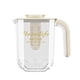 thumbnail image 3 of Jarabarra de agua, jarra de agua jarra de té helada portátil moderno con tapa y mango de contenedor de bebidas para pescar en la mesa de comedor Picni Beige, 3 of 5