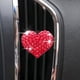 thumbnail image 5 of Clip de ventilación para ambientadores de automóviles, diseño exterior amoroso, diamantes de imitación de vidrio, decoración interior brillante del automóvil, hermosos accesorios para mujeres y niñas, 5 of 5