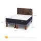 thumbnail image 3 of Cama Europea Premium 2 Plaza Base Dividida, 3 of 11