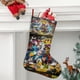 thumbnail image 2 of Undertale Tema: Calcetines de Navidad, fino lino blanco para colgar en escaleras y chimenea, decoración navideña para el hogar, regalo de Navidad.54cm×38cm, 2 of 5