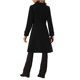 thumbnail image 3 of INSPIRE CHIC Abrigo de Invierno Vintage para Mujer de Línea A con Doble Botonadura y Cuello, Talla M, Negro, 3 of 5