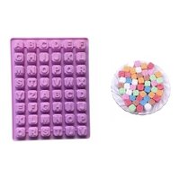 Genérico - Moldes De Silicona Letras Molde Silicona Letras Abecedario