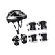 thumbnail image 2 of 7 Unids/set Casco De Bicicleta Para Niños Portátil Para Deportes Al Aire Libre Monopatín Montar En Bicicleta, 2 of 4