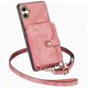 thumbnail image 1 of Funda Tipo Cartera con Correa Cruzada para Samsung Galaxy A06 Protección Contra Golpes Rosa, 1 of 5
