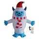 thumbnail image 1 of Inflable Navideño Yeti Azul y Blanco PITCHING PIGEON 122 cm con LED, 1 of 4