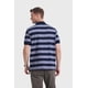 thumbnail image 3 of Polera Hombre Franjas Azul, 3 of 5