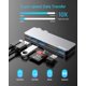 thumbnail image 4 of Hub USB-C RayCue para MacBook Pro/Air M1 M2 M3 con puertos 6 en 1, 4 of 7