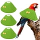 thumbnail image 1 of Collares para Aves Uxcell, Collar Cónico Protector de Recuperación, Conos Ajustables Suaves Anti-Mordeduras para Protección de Cuello de Plumas (Verde, L, 3 Piezas), 1 of 7