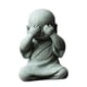 thumbnail image 2 of Estatuilla De Monje, Estatua De Buda, Artesanías, Coche De Casa De Té Hecho A Mano Para Meditación Delicada, 2 of 3