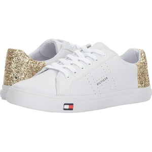 Zapatillas Tommy Hilfiger Lune Blanco/Dorado Para Mujer Talla 7