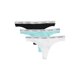 thumbnail image 1 of Pack de 3 tangas Calvin Klein Modern Logo negro, azul y blanco, 1 of 1