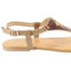 thumbnail image 4 of Sandalia Exs Plana Cuero Camel, 4 of 5