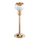 thumbnail image 2 of Portavelas De Metal Candelabro Soporte Pilar Chimenea Mesa Decoración 8x28cm, 2 of 5